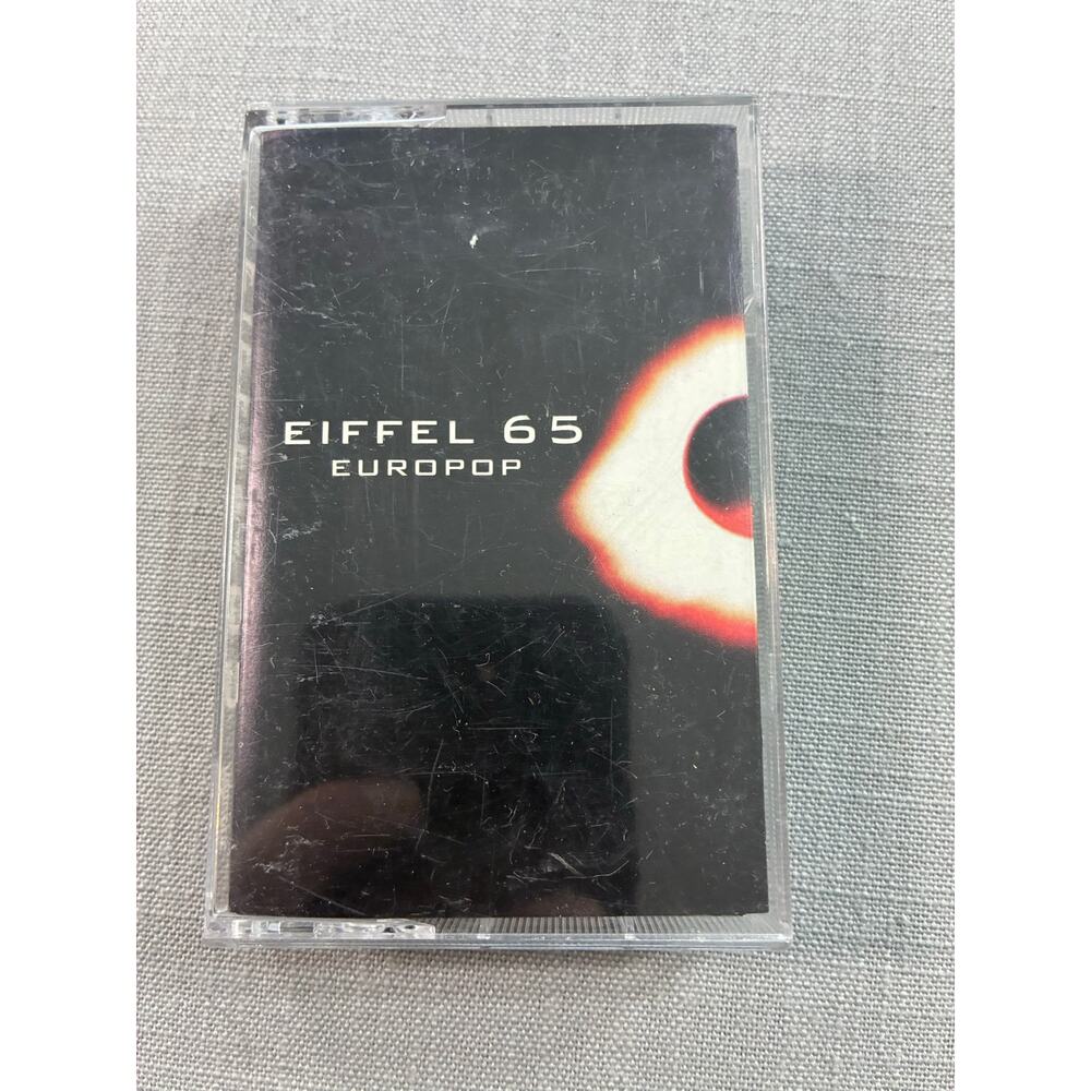 Eiffel 65 Europop Cassette Tape 1999 Blue Da Ba Dee Vintage Eurodance
